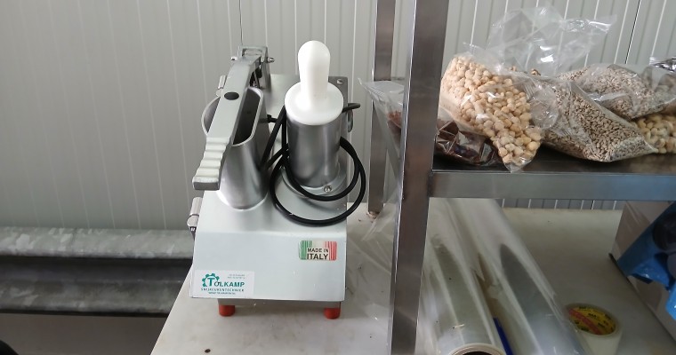 Back up Master groentesnijder Roelofsen - Tolkamp snijkeukentechniek