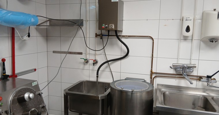 Groentewasser met bak 6 - Tolkamp snijkeukentechniek