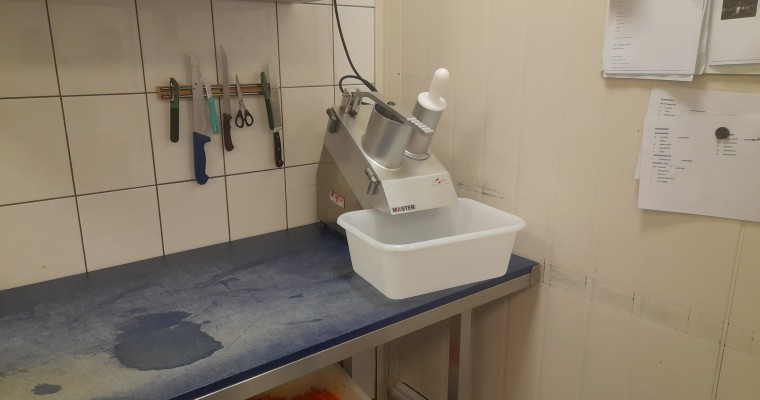 Master rauwkost snijmachine VH 4 - Tolkamp snijkeukentechniek