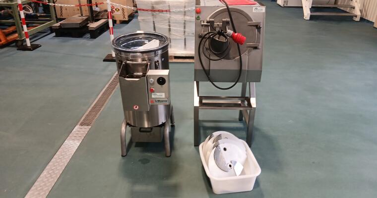 Omega schrapmachine en Duurland SN 1T groentesnijmachine 5 - Tolkamp snijkeukentechniek