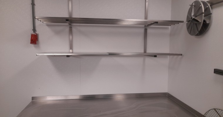 RVS dubbel wandrek 2 - Tolkamp snijkeukentechniek