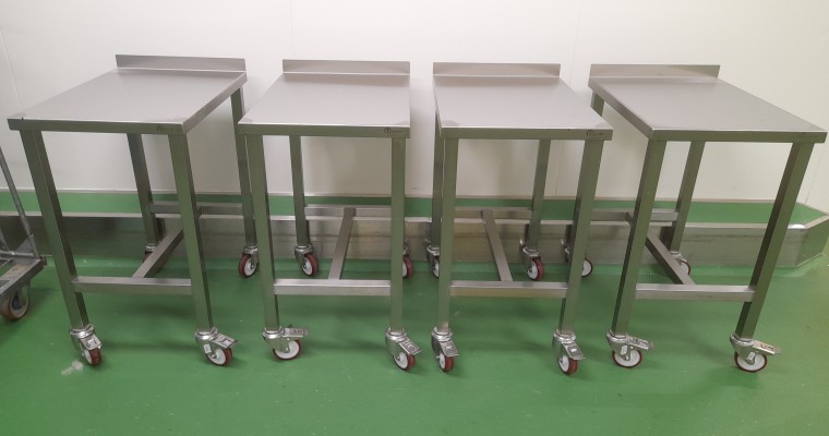 RVS weegschaalwagens TotaalVERS 3 - Tolkamp snijkeukentechniek