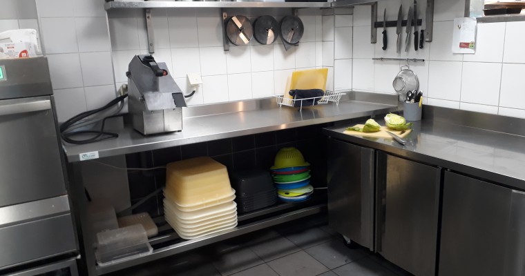 RVS werktafel op maat - Tolkamp snijkeukentechniek