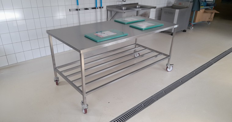 Werktafel Hendriks 3 - Tolkamp snijkeukentechniek