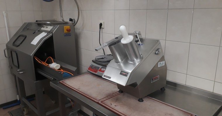 rauwkost snijmachine Master SJ 1 - Tolkamp snijkeukentechniek