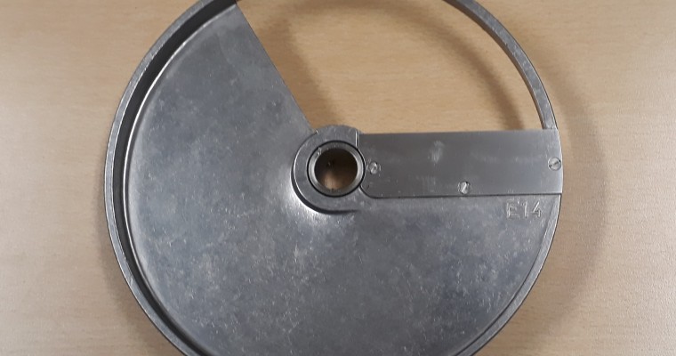 mes voor 14 mm dikke plakken - Tolkamp snijkeukentechniek