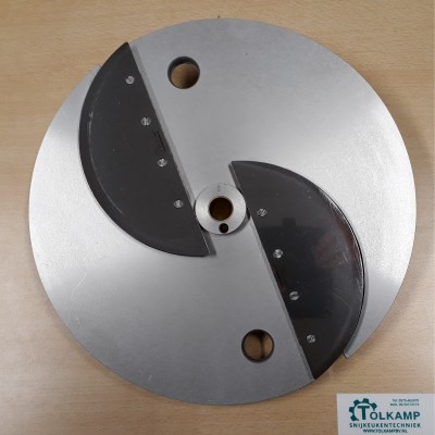 Mes voor het snijden van prei breed - Tolkamp snijkeukentechniek