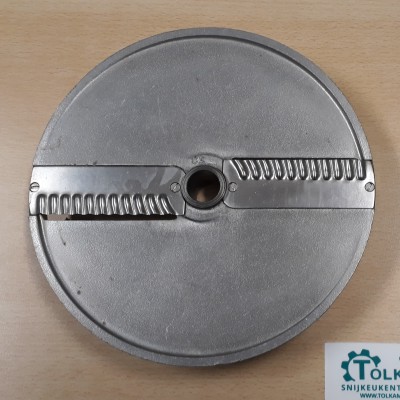 Mes voor het snijden van wafeltjes - Tolkamp snijkeukentechniek