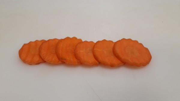 Wafeltjes van wortel